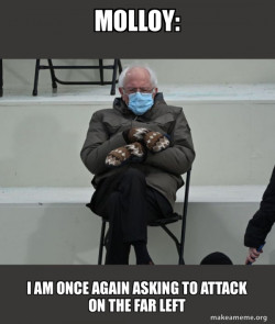 Bernie Sanders at the Inauguration