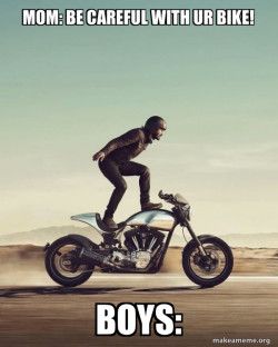 Keanu Reeves Stunt Bike