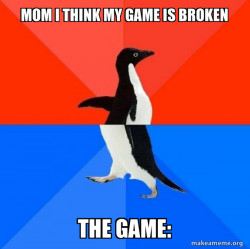 Socially Awesome Awkward Penguin