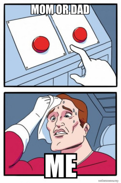 your a baby ho needs to chose