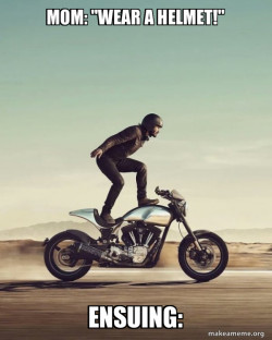 Keanu Reeves Stunt Bike