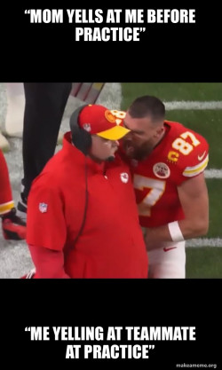 Travis Kelce and Coach