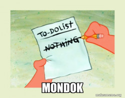 To Do List - Nothing