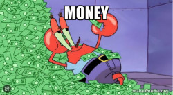 Mr Krabs Money