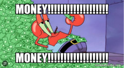 Mr Krabs Money