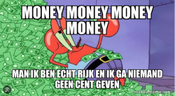 Mr Krabs Money