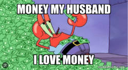 Mr Krabs Money