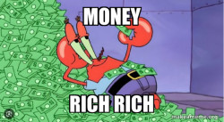 Mr Krabs Money