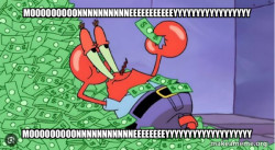 Mr Krabs Money
