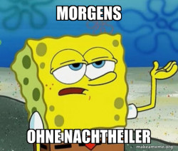 Tough SpongeBob
