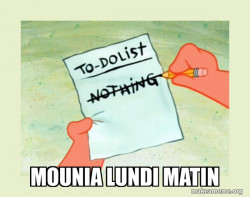 To Do List - Nothing