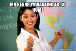 Unhelpful High School Teacher