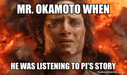 Frodo it's over it's done