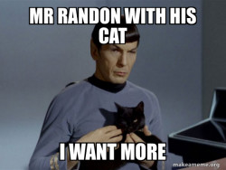 Spock and Cat Meme