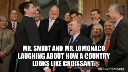 And then we told them