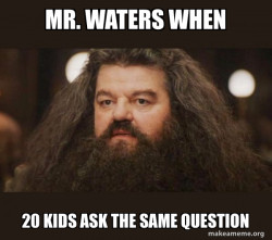 Hagrid - I should not have said that
