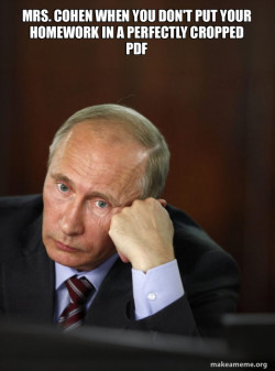 Contemplative Putin