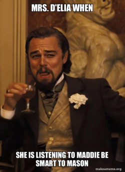Leonardo DiCaprio Laughing Django