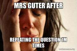 First World Problems