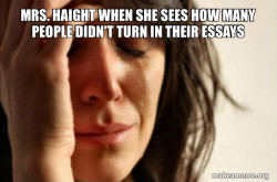First World Problems