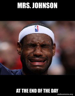 Lebron Crying
