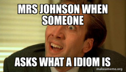 Sarcastic Nicholas Cage