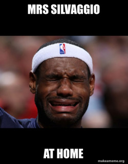 Lebron Crying