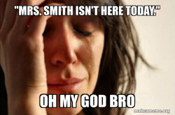 First World Problems