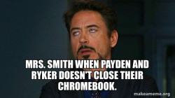 Tony Stark Eye Roll