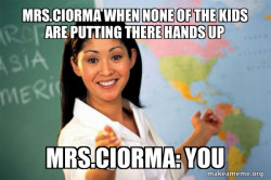 Unhelpful High School Teacher