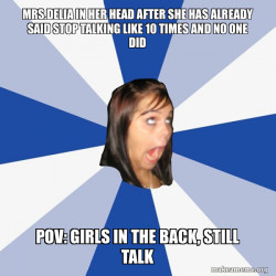 Annoying Facebook Girl