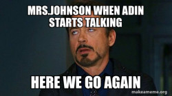 Tony Stark Eye Roll