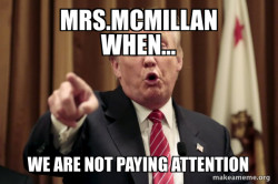 Donald Trump Says