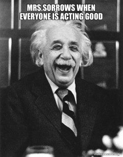 Laughing Albert Einstein