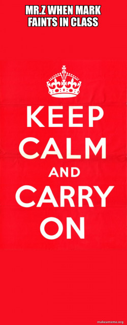 Keep Calm and Carry On