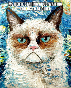 Vincent Van No - Grumpy Cat