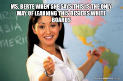 Unhelpful High School Teacher