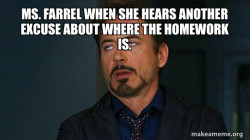 Tony Stark Eye Roll