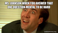 Sarcastic Nicholas Cage