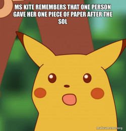 Surprised Pikachu