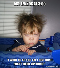 Monday Mornings
