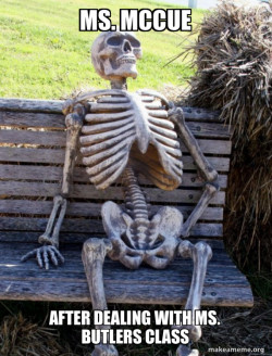 Waiting Skeleton