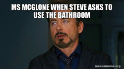 Tony Stark Eye Roll