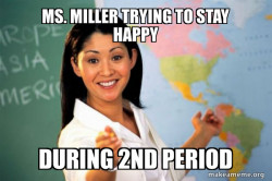 Unhelpful High School Teacher