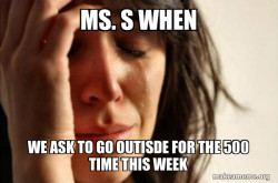 First World Problems