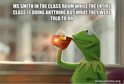 Kermit Drinking Tea