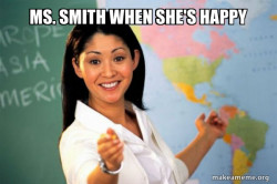Unhelpful High School Teacher
