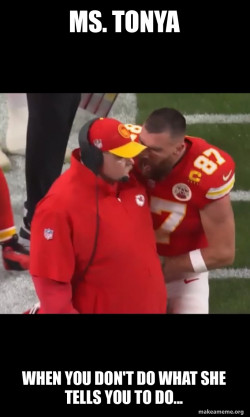 Travis Kelce and Coach