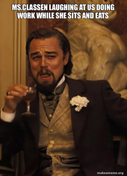 Leonardo DiCaprio Laughing Django