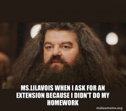 Hagrid - I should not have said that